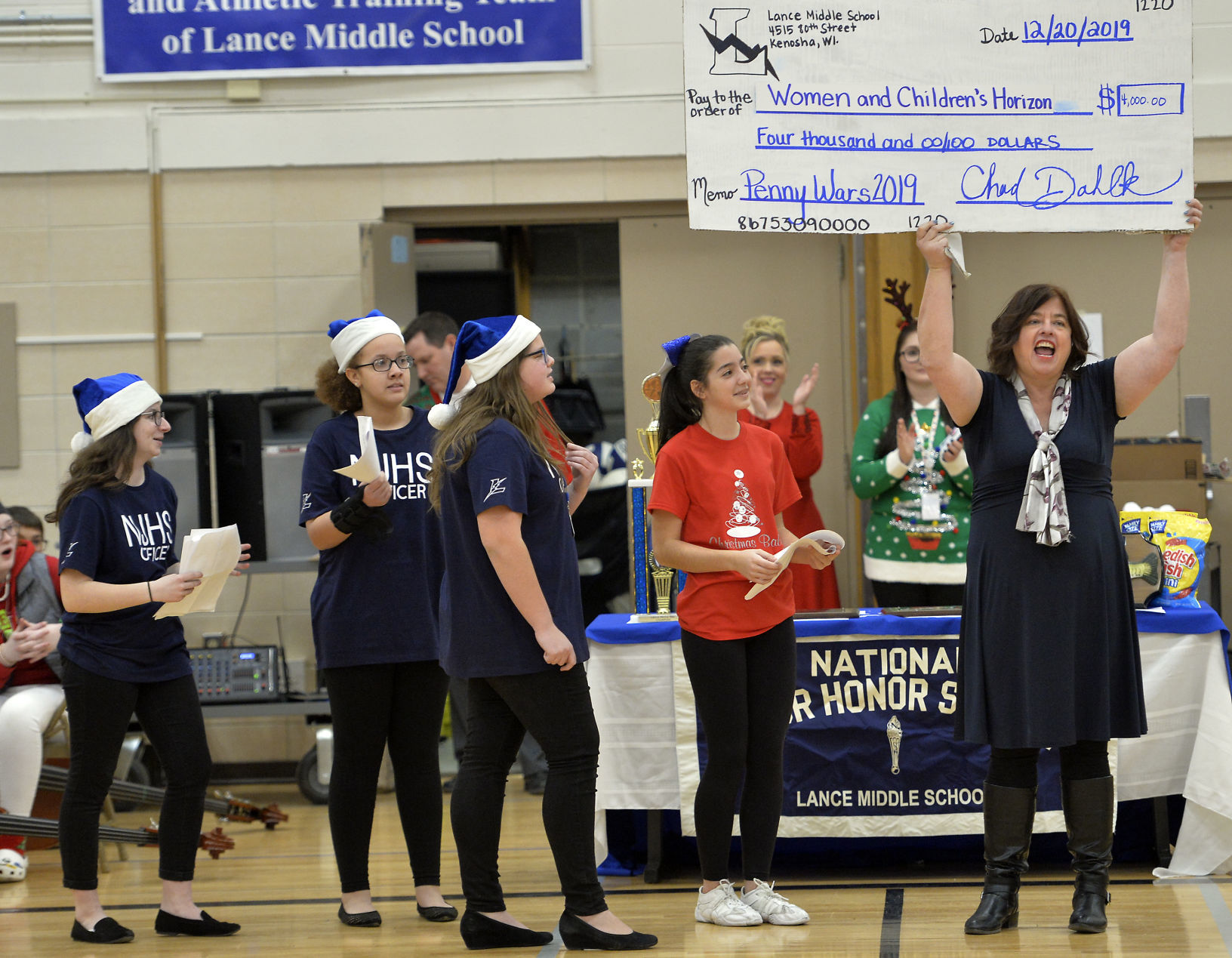 PENNY WARS LANCE MIDDLE SCHOOL